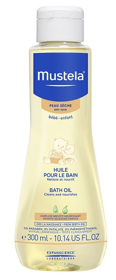 Mustela Olio Per Il Bagno Detergente Neonati 300 ml