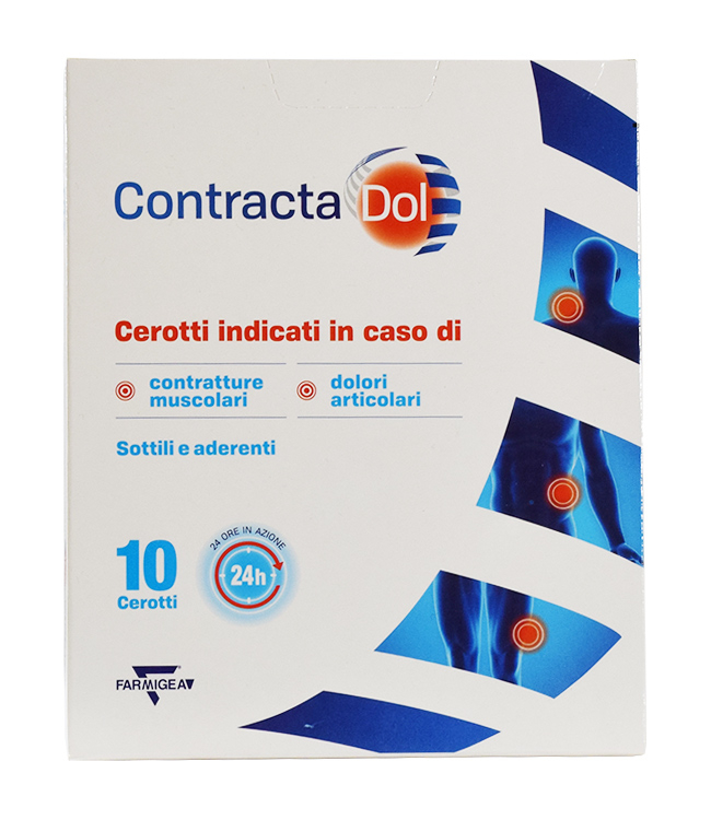 Farmigea Contracta Dol cerotti per i dolori muscolari 10 pezzi