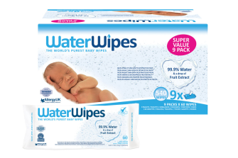 WATERWIPES BABY Salviette 9 confezioni da 60 pezzi