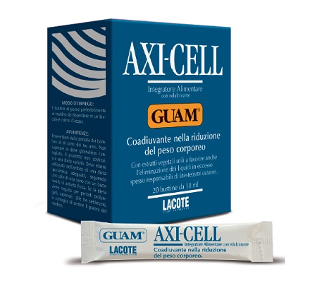 Guam Axi-Cell Integratore Riduzione Peso Corporeo 20 Bustine