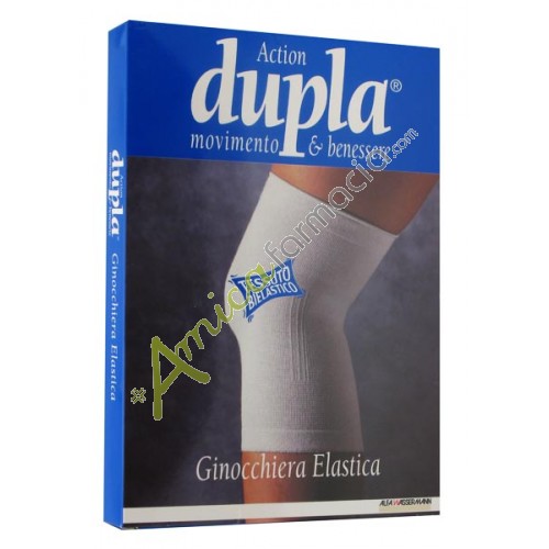 Dupla Ginocchiera Elastica Camel Taglia XL