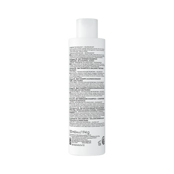 Vichy Dercos 2in1 Shampoo + Balsamo Anti-forfora DS? trattante dermatologico 200ml