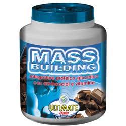 Ultimate Sport Mass Building Fragola Integratore Proteico 1,8 Kg
