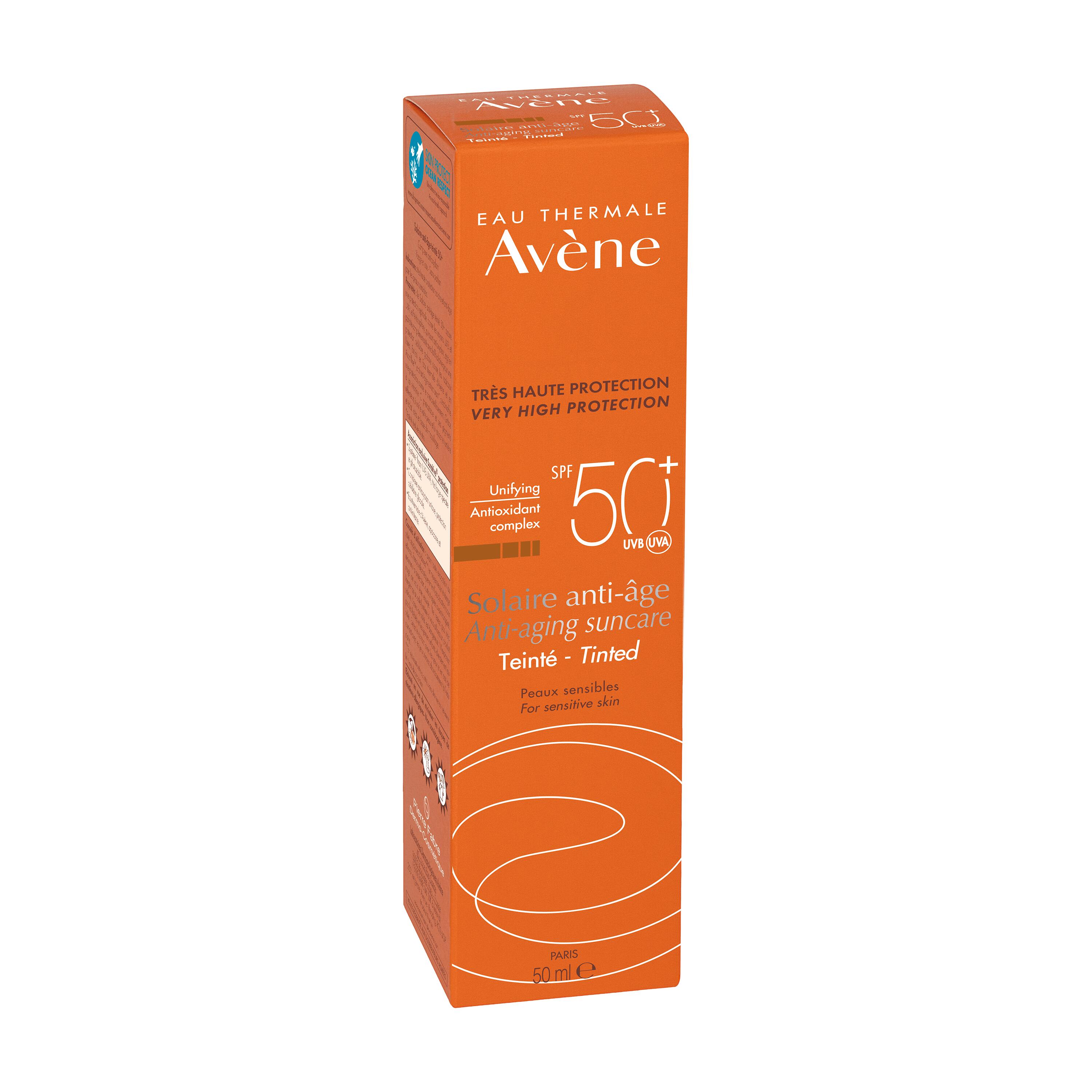 Avène - Trattamento Solare Anti-Età SPF50+ Colorato 50 ml
