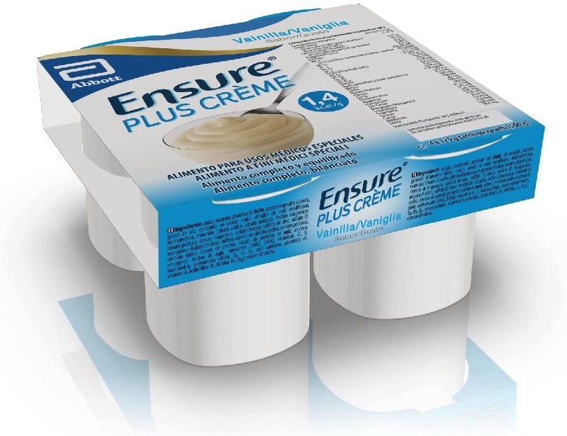 Ensure Plus Crema Snack Vaniglia 4x125g 