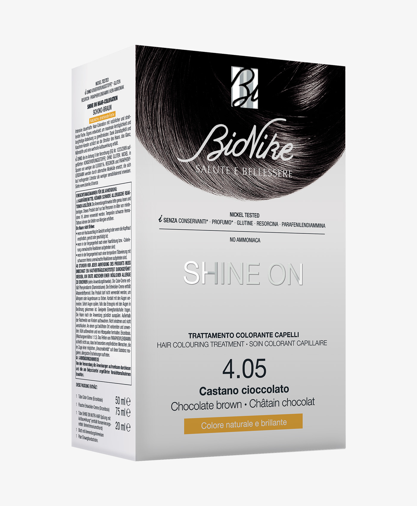 Bionike Shine On 4.05 Castano Cioccolato Tintura Capelli