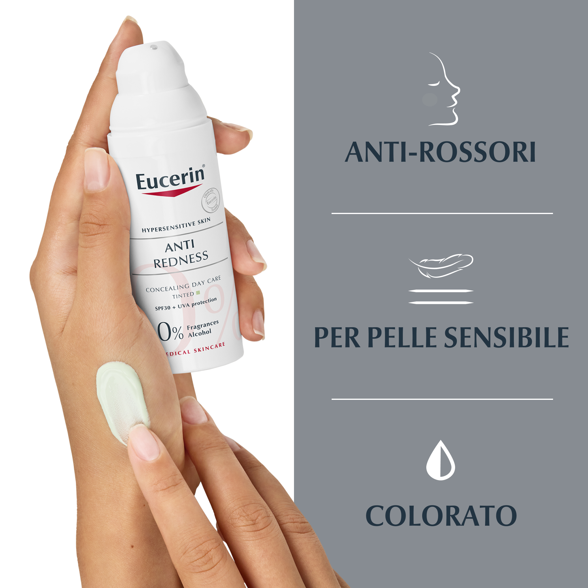 Eucerin Anti-Rose Trattamento Giorno Neutralizzante FP 25 Antirossore 50 ml