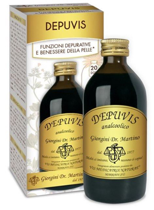 Dr. Giorgini Depuvis Liquido Analcolico Integratore Depurativo 200 ml