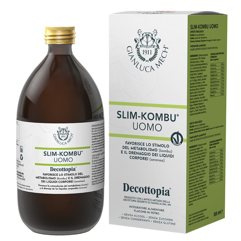 Tisanoreica Slim-Kombu Uomo Integratore Metabolismo 500 ml