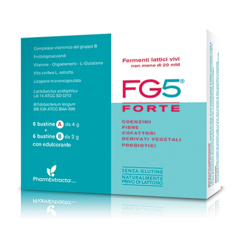 FG 5 Forte -  Integratore Probiotico - 6 Bustine 4,5 g