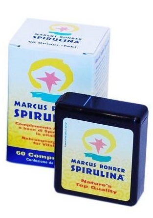Marcus Rohrer Spirulina Integratore 60 Compresse