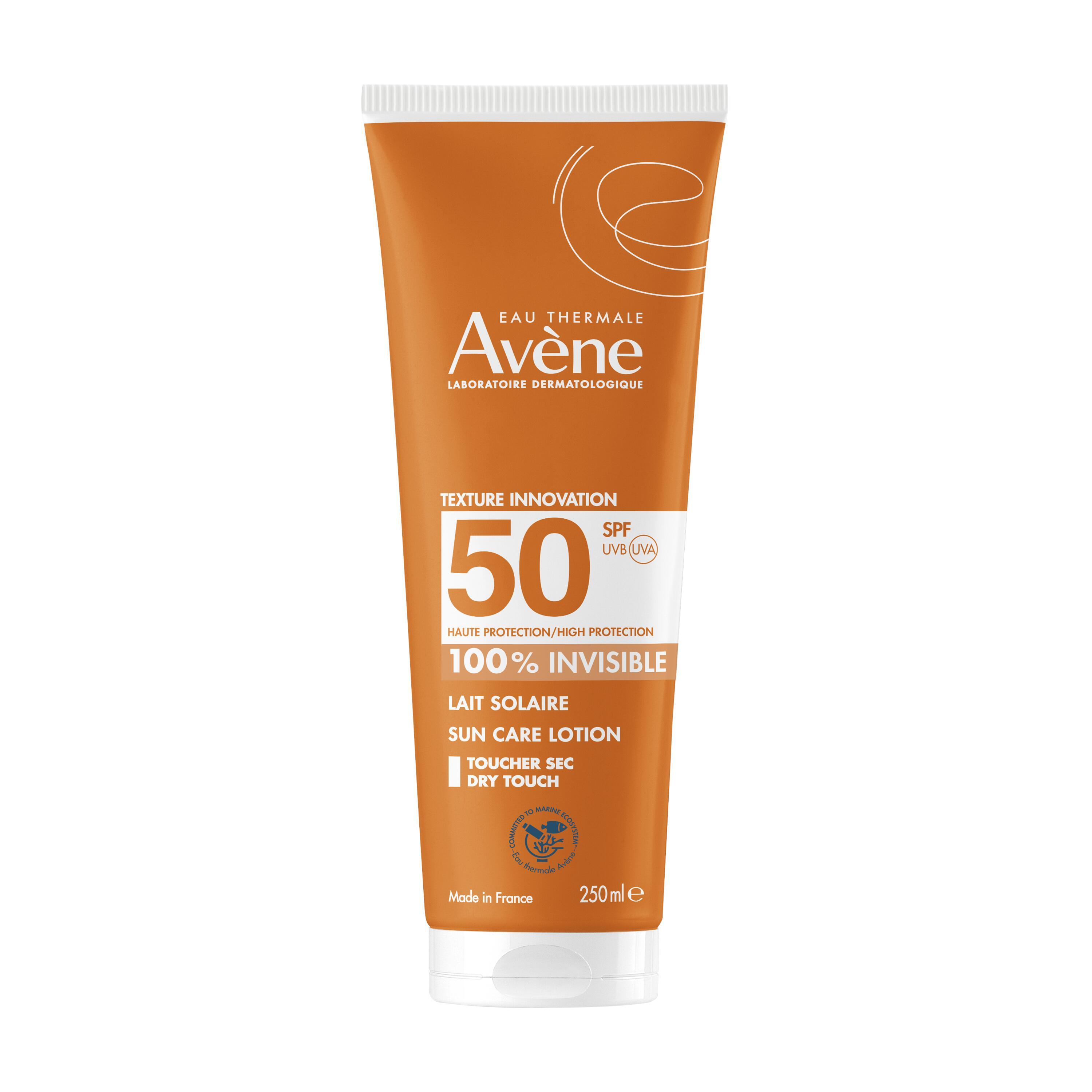 Avène Latte Solare SPF50 - Protezione Solare  Invisibile Alta 250 ml