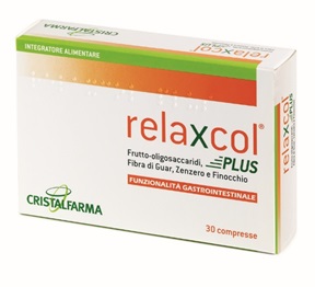 Relaxcol Plus Integratore Funzionalità Gastrointestinale 30 Compresse
