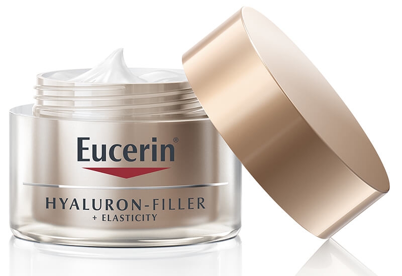 Eucerin Hyaluron-Filler+Elasticity Crema Notte Viso Anti-età 50 ml