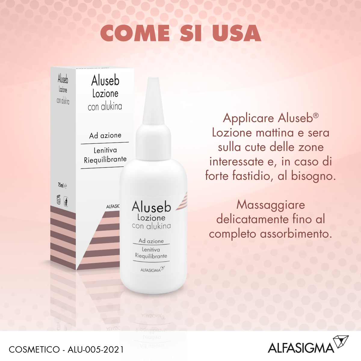 Aluseb Lozione Dermatita Seborroica con Alukina 75 ml