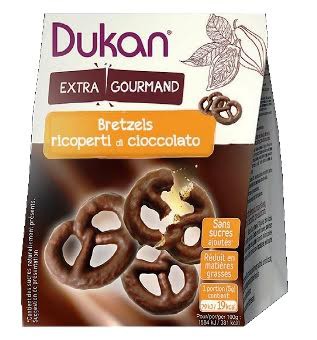 Dukan Bretzels Biscotti Dietetici Al Cioccolato 100 g