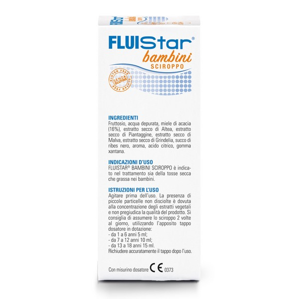 FLUISTAR BAMBINI SCIROPPO180ML