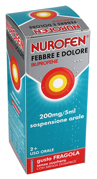 NUROFEN FEBBRE D*200MG/5M AR GMM