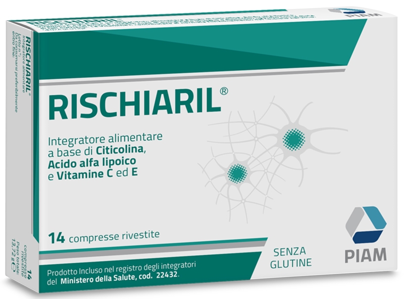 Rischiaril - Integratore per la memoria - 14 compresse