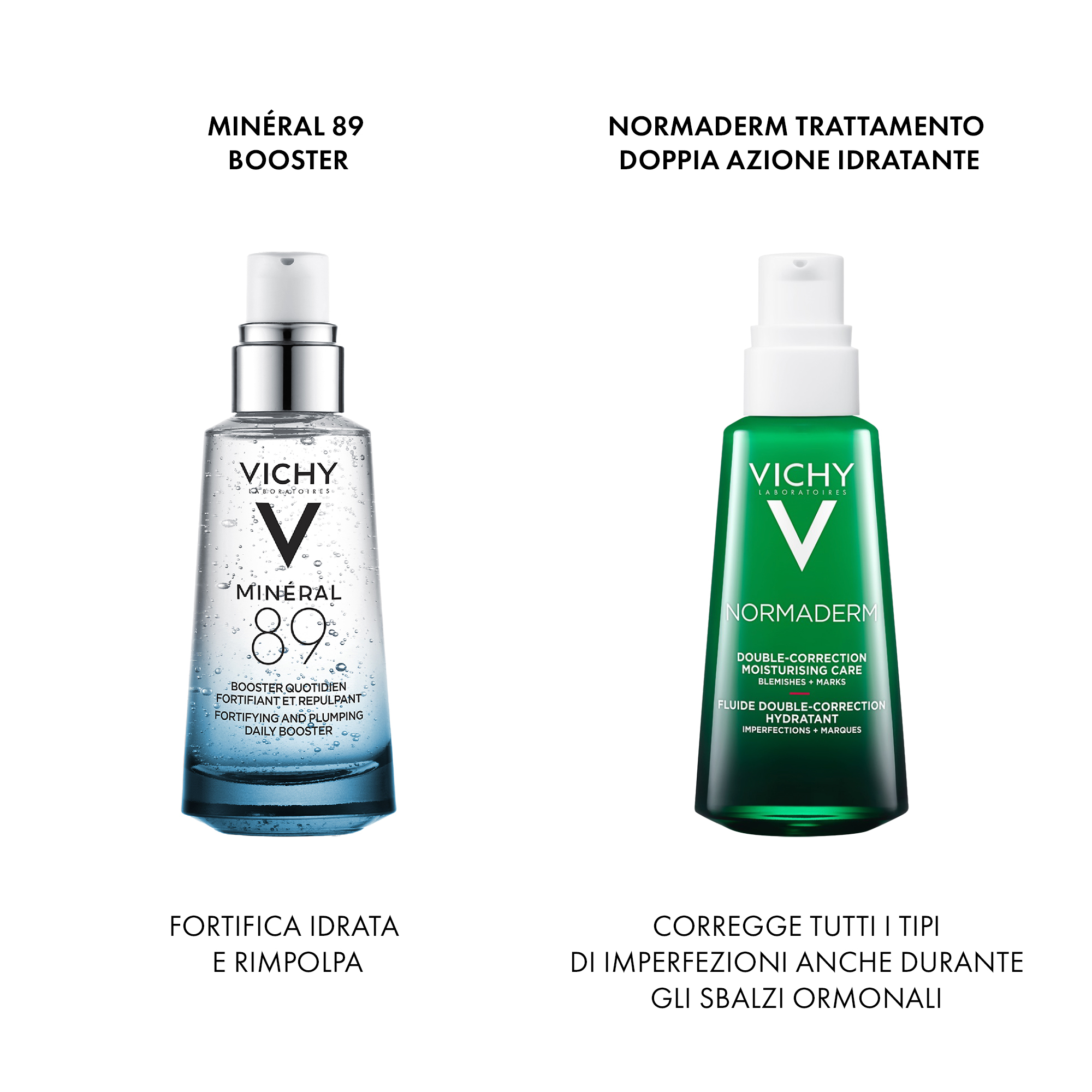 Vichy Normaderm Trattamento Idratante Doppia Azione per pelle a tendenza acneica 50 ml
