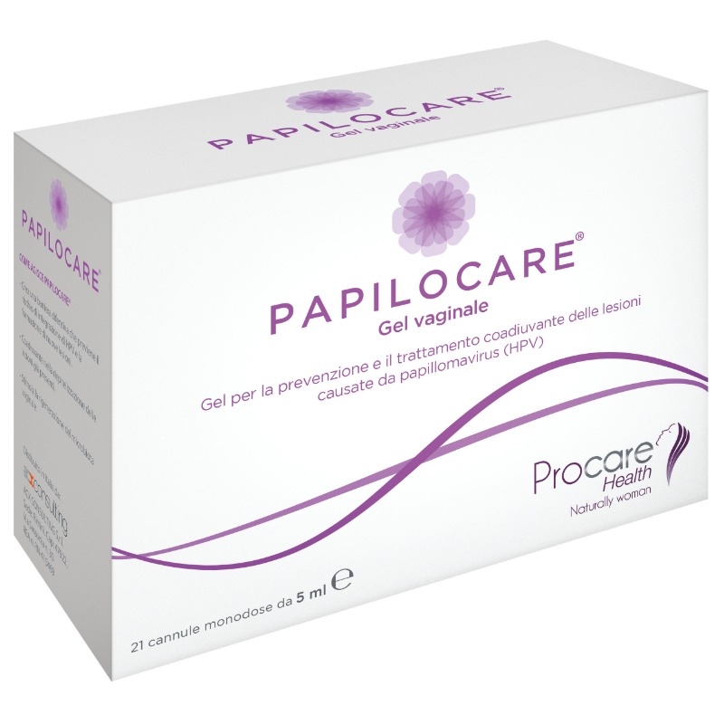 Papilocare - Gel vaginale - 21 cannule monodose da 5 ml Nuovo Formato
