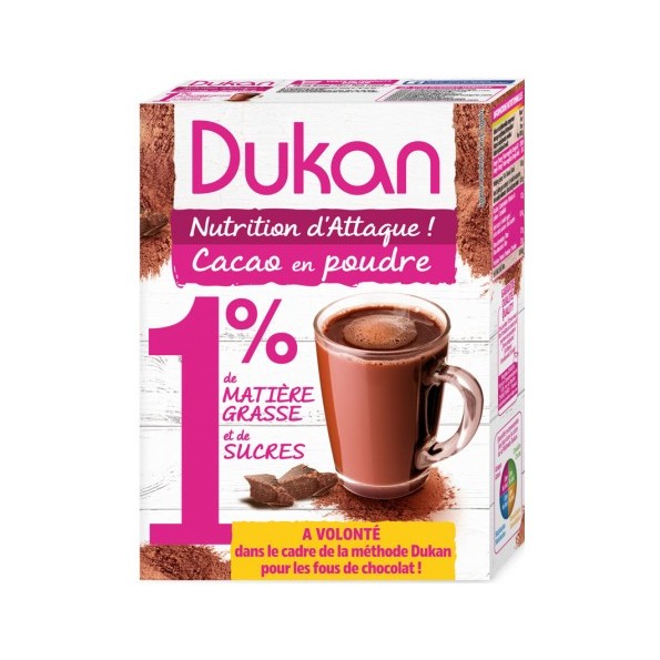 Dukan Cacao In Polvere 1% Grassi 200g