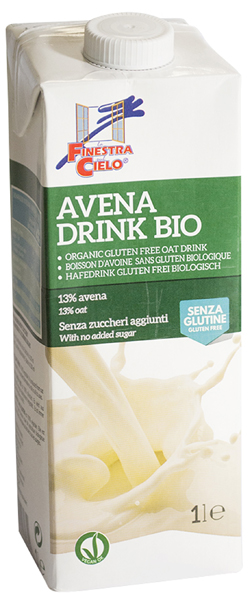 Avena Drink Bio Bevanda di Avena Bio senza glutine da 1L