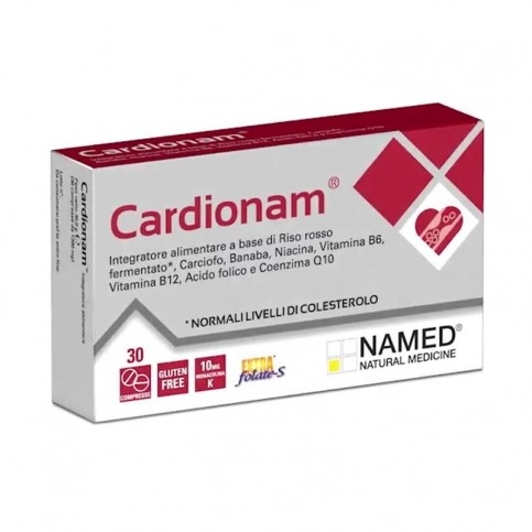 Cardionam - Integratore per il colesterolo - 30 Compresse