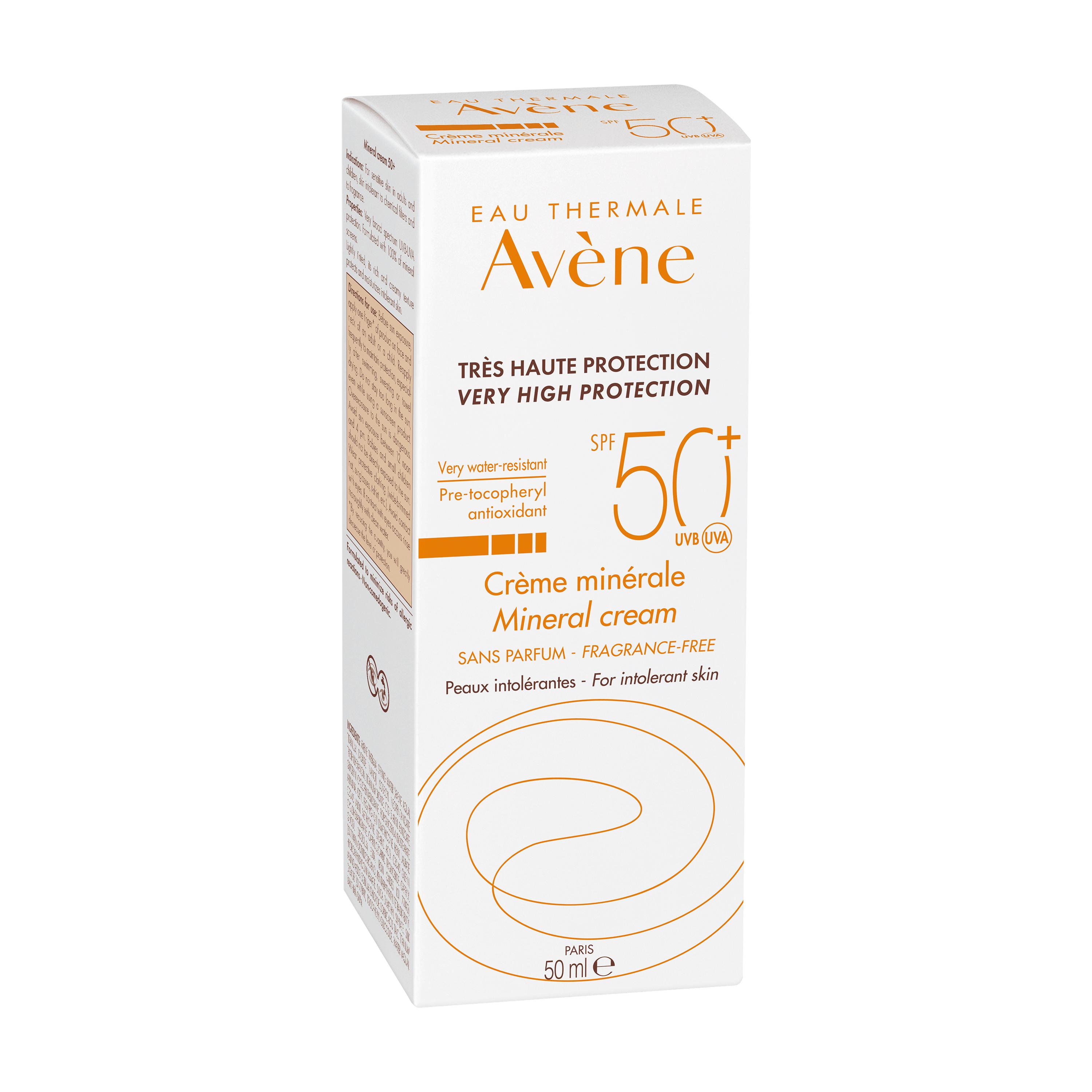 Avène Crema Solare Viso Schermo Minerale SPF 50+ 50mL