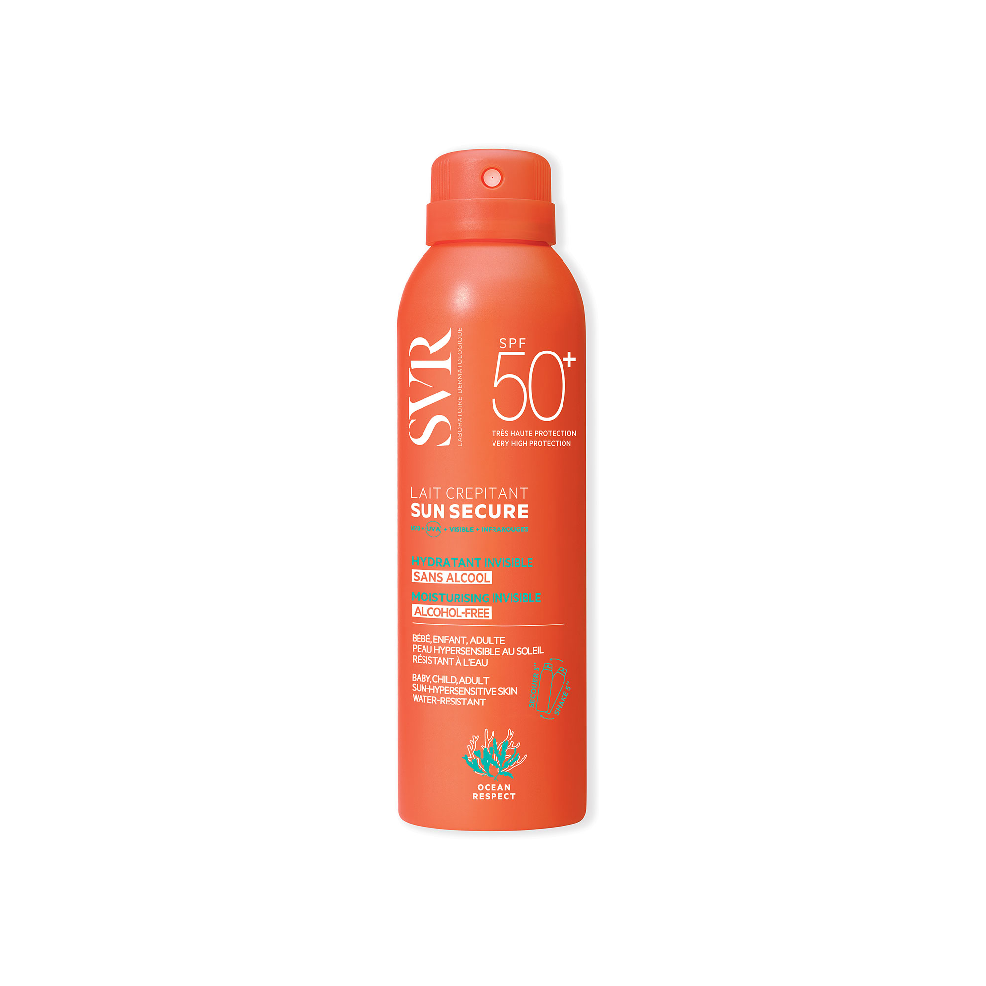 SVR SUN SECURE Latte Solare Corpo SPF50 200mL 