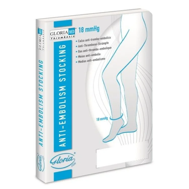 Gloria Med Thrombosis 18 Calza Autoreggenti Taglia M Lunga 1 Pezzo