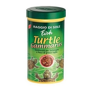 RAGGIO DI SOLE FISH MANGIME TARTARUGHE TURTLE GAMMARUS GAMBERETTI 50GR