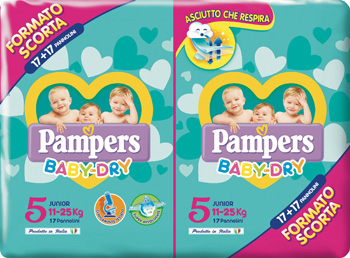 PAMPERS BABY DRYDUO DWCT JX34P