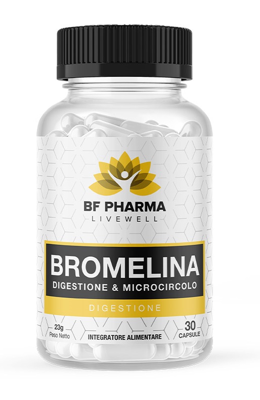 BF PHARMA Bromelina 30Cps