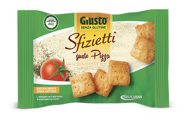 GIUSTO S/G SFIZIETTI PIZZA 40G