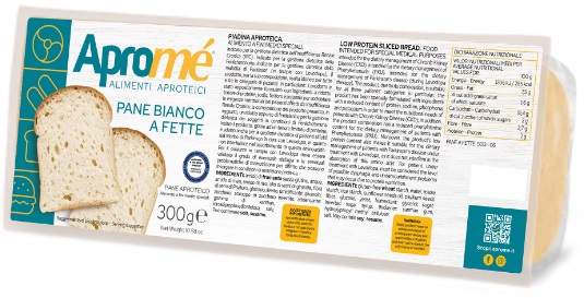 APROME' PANE BIANCO FETTE 300G