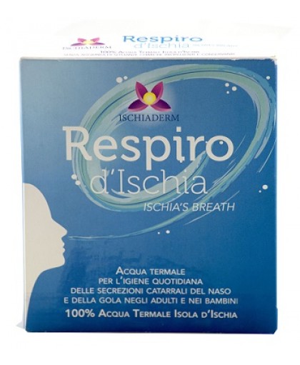 Ischia Derm Respiro D'Ischia Acqua Termale Igiene Naso e Gola 6 Flaconcini