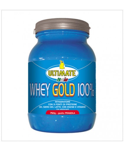 Ultimate Sport Whey Gold 100% Integratore Proteico Gusto Vaniglia 450 g