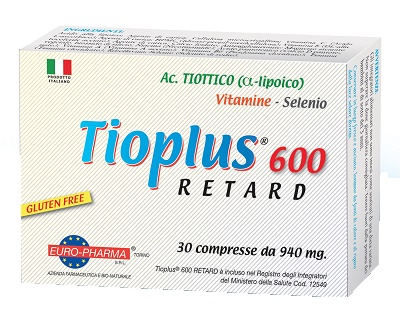 Tioplus 600 Retard Integratore Antiossidante Cellule 30 Compresse