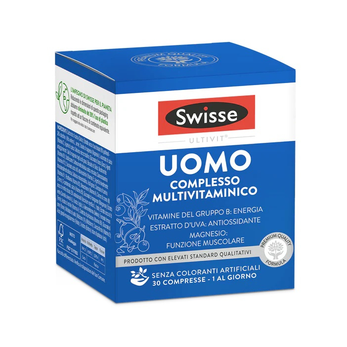 SWISSE MULTIVITAMINICO UOMO 30CPR