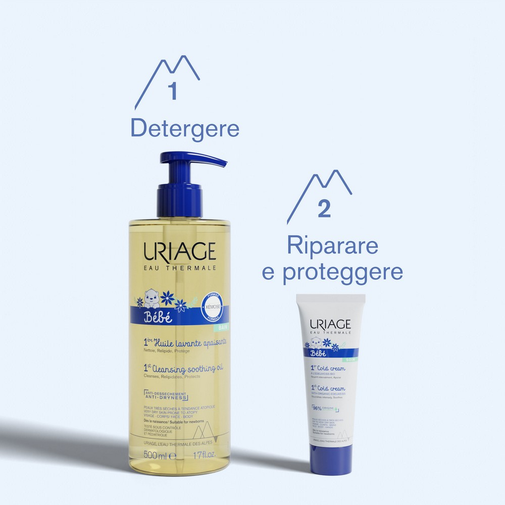 Uriage Baby Cold Cream Crema protettiva nutriente - 75ML