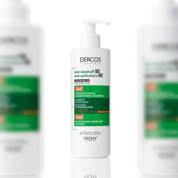 Vichy Dercos 2in1 Shampoo + Balsamo Anti-forfora DS? trattante dermatologico 390ml