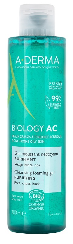 A-DERMA BIOLOGY Gel Detergente 200mL