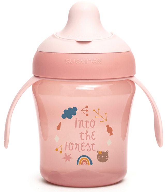 SUAVINEX TAZZA ANTIGOCCIA +6M FOREST ROSA