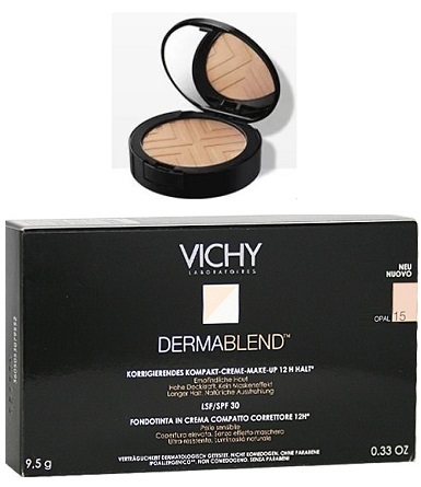 Vichy Dermablend Fondotinta coprente Minérale in polvere compatto tonalità 15 10 gr