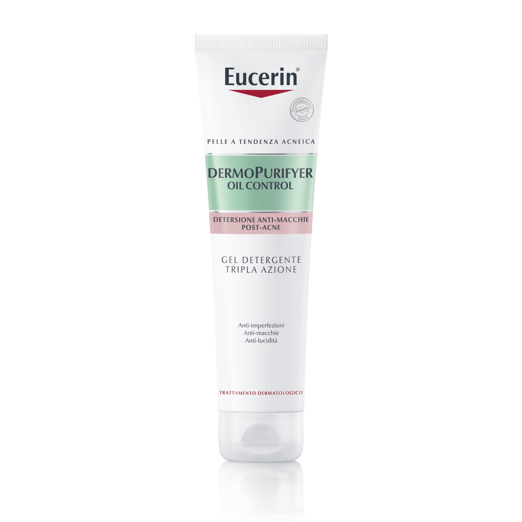 EUCERIN DERMOPURIFYER - Gel Detergente Tripla Azione per Viso e Corpo - 150ml