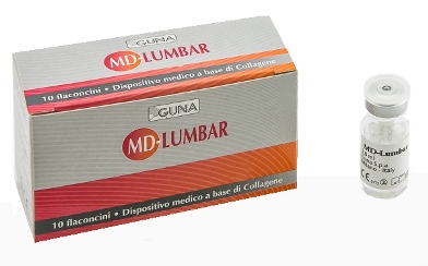 Guna MD-Lumbar Con Collagene Per Colonna Vertebrale 10 Fiale