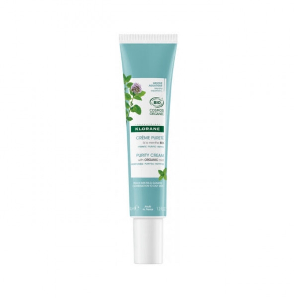 Klorane Crema Purificante alla Menta Acquatica  BIO 40ml