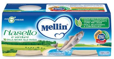 Mellin Omogeneizzato di Nasello 2 x 80 g