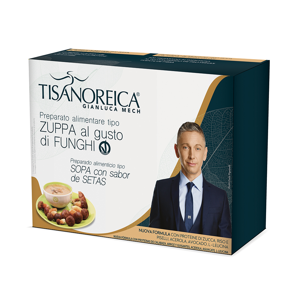 Tisanoreica Zuppa Gusto Di Funghi 4 Preparati da 29g